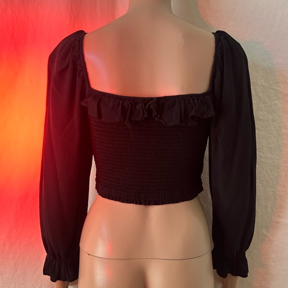 FOREVER21 Black Long Sleeve - Picture 3 of 5